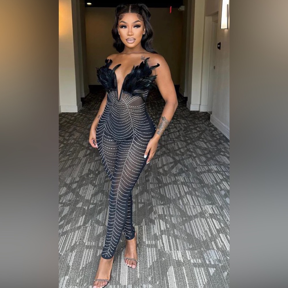 Size xl sexy jumpsuit